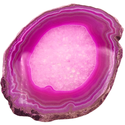 Wholesale Pink Agate Slice