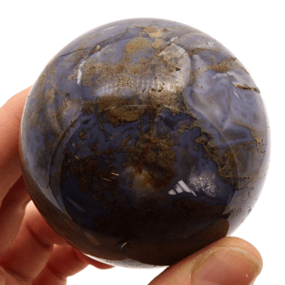 Moss Agate Sphere (60mm) - Image 5