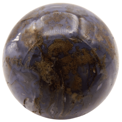 Moss Agate Sphere (60mm) - Image 3