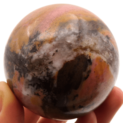 Rhodonite Sphere (60mm) - Image 5