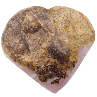 Pink Aragonite Heart (62mm x 58mm) - Image 2