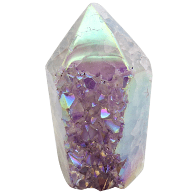 Wholesale Aura Amethyst Part-Polished Point