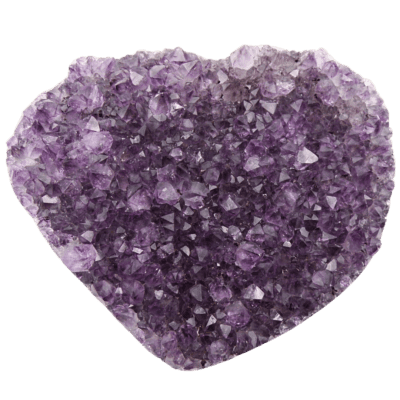 Wholesale Amethyst Druzy Heart